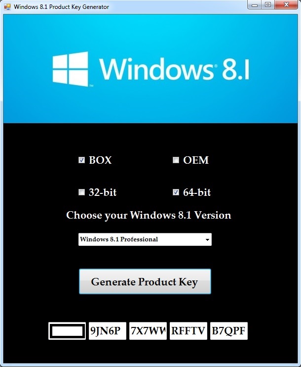 Keygens generador de seriales para windows 8.11 64 bit