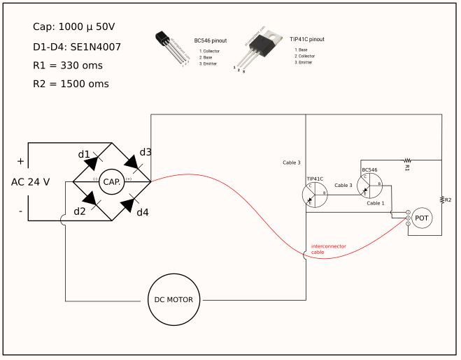 Blender speed control circuit breaker